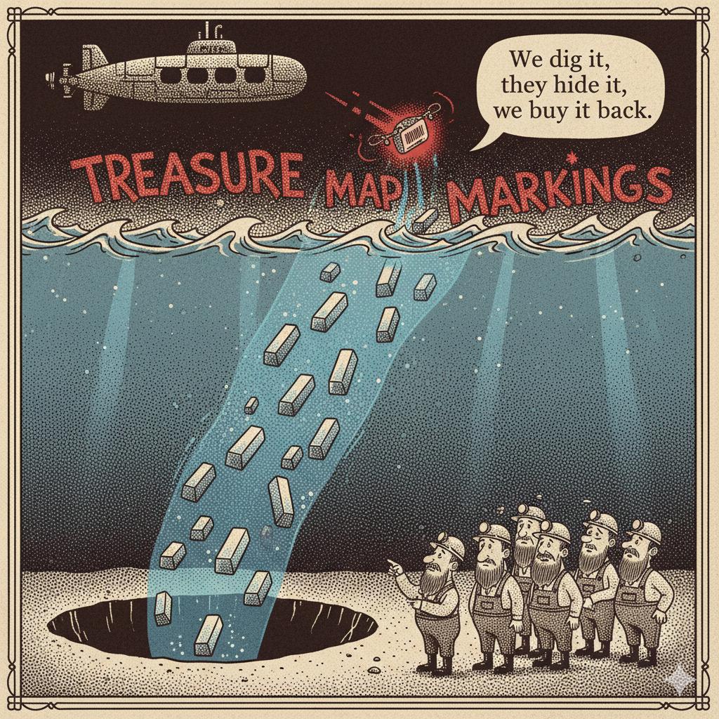 Treasure Map Markings